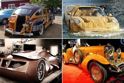 Top-10 mașini moderne din lemn din întreaga lume