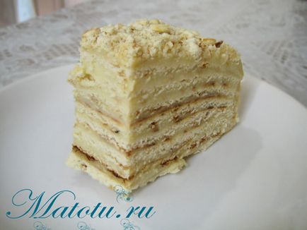 Cake percig a serpenyőben - főzés receptek lépésről lépésre fotók