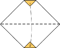 Creative projekt „használata origami az emberi élet” - az általános iskolákban, a levont