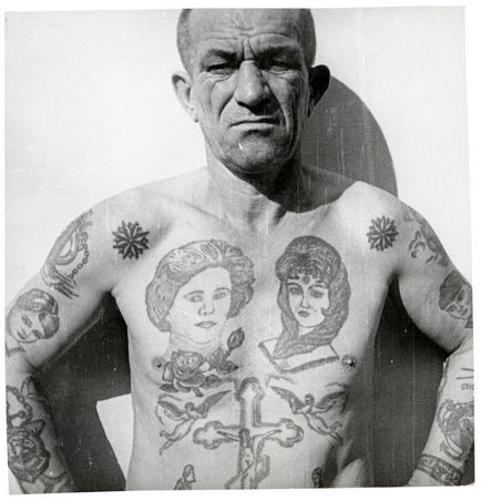 Prison tetoválás a Szovjetunióban, fotó, New York Times - minden, ami méltó fordítás
