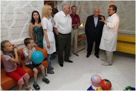 O sala de sare unica a aparut in Spitalul Clinic de Copii din Donetsk City Nr.1 ​​-