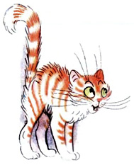 Урок малювання по казці ва «примхлива кішка», поетапні схеми малювання