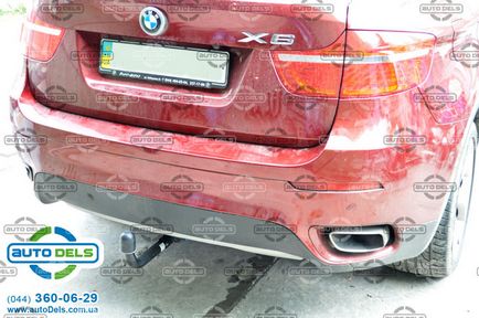 Instalarea barei de tractare cum se instalează bara de remorcare pe bmw x6, instrucțiunea de instalare bmw x6