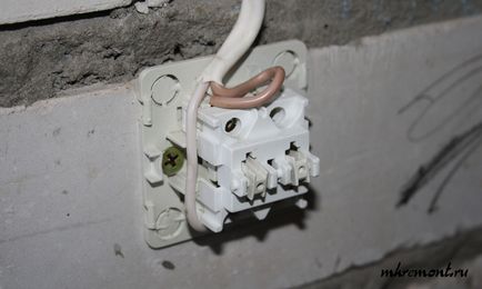 Установка вимикача своїми руками види вимикачів, схема підключення, підключення