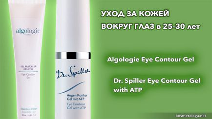 Догляд за шкірою навколо очей з 25 до 60