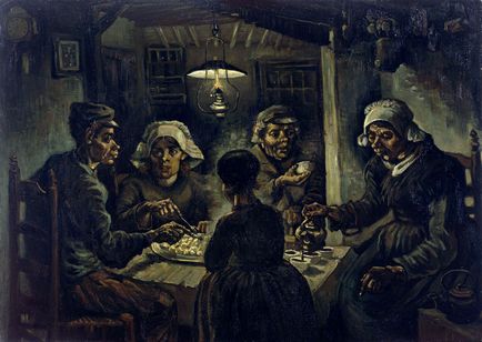 Van Gogh „Burgonya evők”