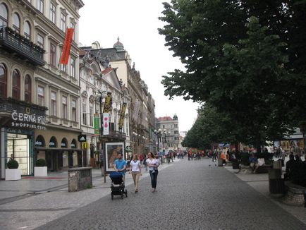 Piața Wenceslas din Praga - cea mai mare zonă din lume