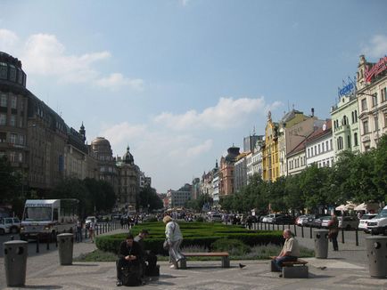 A prágai Vencel tértől - a legnagyobb tér a világon