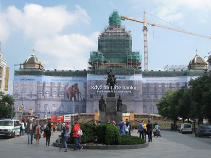 Piața Wenceslas din Praga - cea mai mare zonă din lume