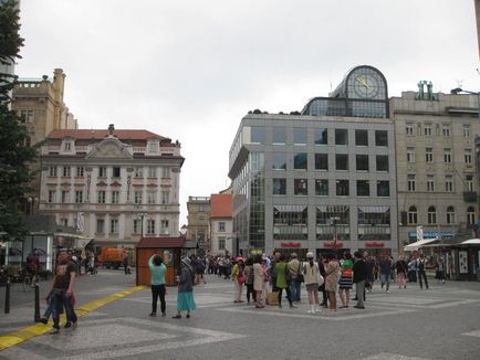 Piața Wenceslas din Praga - cea mai mare zonă din lume