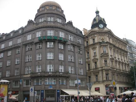 Piața Wenceslas din Praga - cea mai mare zonă din lume