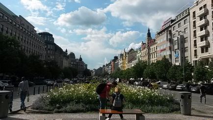 Piața Wenceslas din Praga - cea mai mare zonă din lume