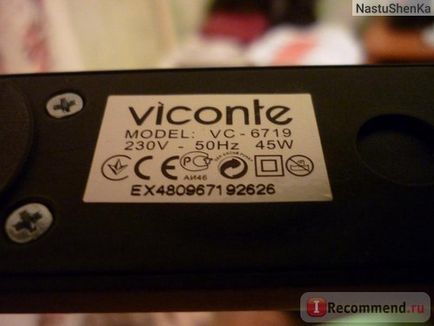 За изправяне на косъма viconte VS-6719 - 