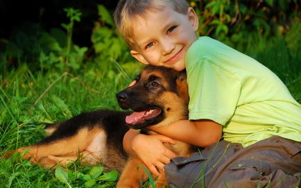 Вплив домашніх тварин на дітей - тварини і люди - статті про тварин - догсіб - сайт про тварин
