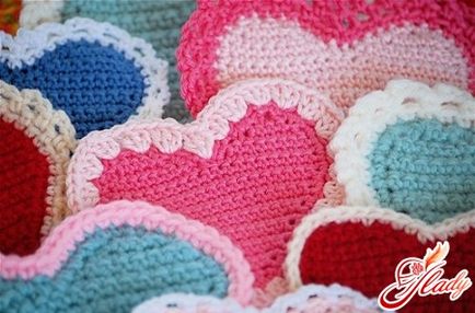 Valentine tricotate - este ușor!