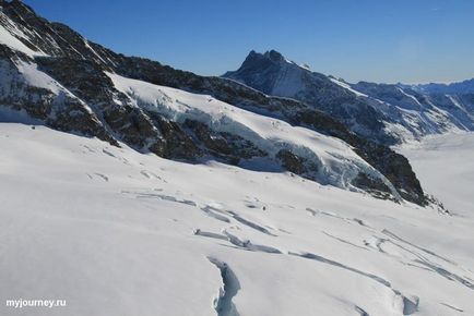Jungfraujoch, együtt utaznak