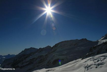 Jungfraujoch, együtt utaznak