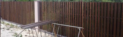 A kerítés fából készült, mint festeni a fa kerítés javítás és az építőipar tanácsadó