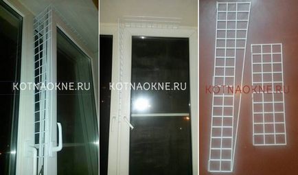Rendelje antikoshka hálók ablakokra (windows) Rend az ablakon háló antikoshka