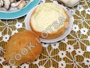 Julienne csirkével és gombával - finom házi lépés recept fotók (julienne) Julienne csirkével és gombával - finom házi lépésre recept fotók