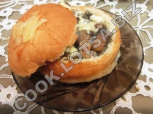 Julienne csirkével és gombával - finom házi lépés recept fotók (recept) Julienne csirkével és gombával - finom házi lépésre recept fotók