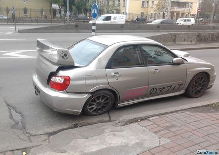 Fată de 18 ani, un montan care a făcut un colț pe subaru wrx sti (6 fotografii), un blog despre mașini