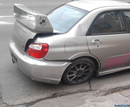 Fată de 18 ani, un montan care a făcut un colț pe subaru wrx sti (6 fotografii), un blog despre mașini