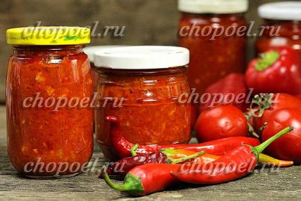 Adjika de casă, reteta pentru cele mai delicioase Adjika de casă