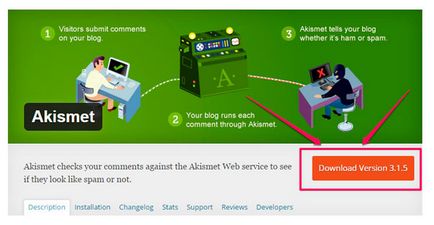 Pluginul Akismet vă protejează blogul într-un mod simplu