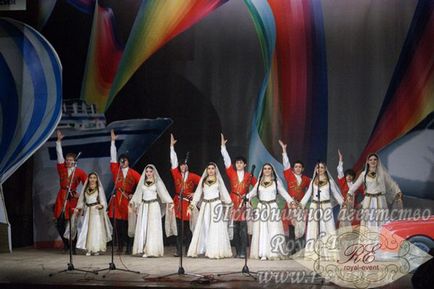 Ансамбль кавказьких танців в Москві, замовлення народних танців на свято