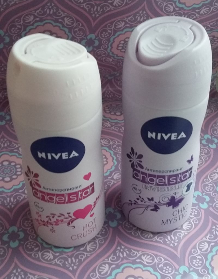 Антиперспіранти nivea angel star (mistic chic, hot crush) - відгуки, фото і ціна