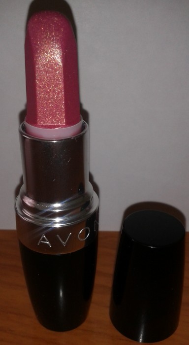 Avon помада мегацвет, відтінок pink pop