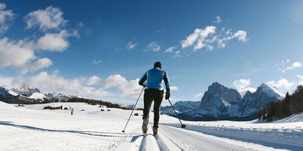 Біг на лижах - техніка ковзанярського і класичного ходу, користь катання і як навчитися з відео