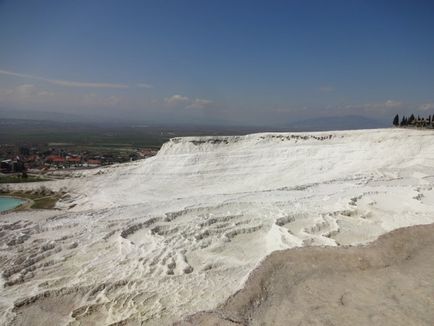 Baile albe Pamukkale, ușor de urcat