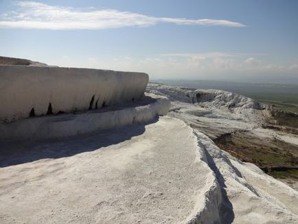 Baile albe Pamukkale, ușor de urcat