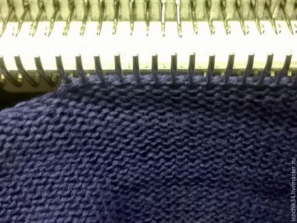 Gât rapid kettledovka pe o mașină de tricotat modul meu preferat - maeștrii echitabil - de mână