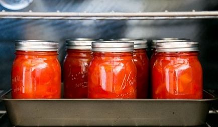 Болгарський перець в томаті, томатному соусі на зиму як приготувати рецепти