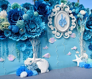 Великі квіти для оформлення залу, весіль і фотосесій, величезні квіти з паперу для декорацій,