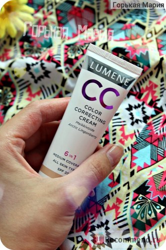 Cc cream lumen cc color de corectare - «459 revizuire pe crema de cc din lumen) remediu legendar pentru