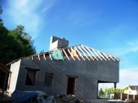 Costul de construcție a podelei de la mansardă, costul acoperișului la mansardă, acoperiș, mansardă