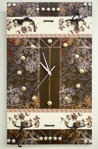 Ceasuri din pungi de cadou, arta Sakhalin