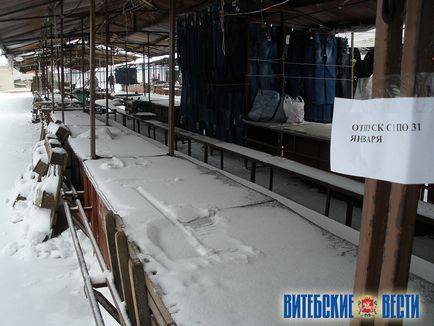 Ce antreprenori doresc încă o dată cu privire la situația de pe piețele de îmbrăcăminte din Vitebsk