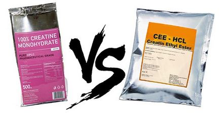 Mi a jobb - a kreatin-monohidrát, vagy kreatin-etil-észter