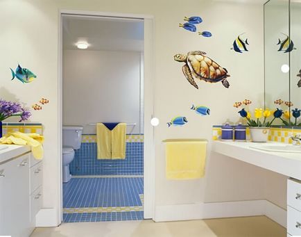 Postituri decorative în baie - o modalitate simplă de a revitaliza interiorul