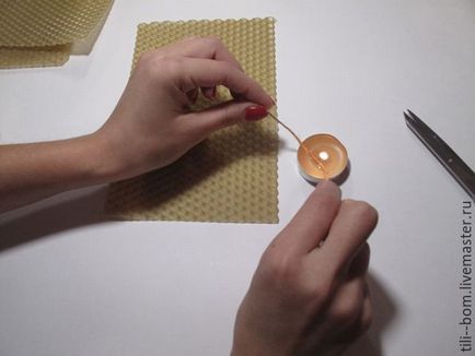 Робимо свічки з вощини - ярмарок майстрів - ручна робота, handmade