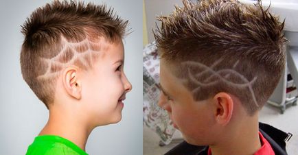 Gyermek hajvágás fiúk divatos és elegáns lehetőség (sok kép)
