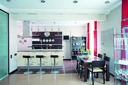 Дизайн кухні вітальні 20 кв м фото проект планування інтер'єру кухні їдальні, меблі