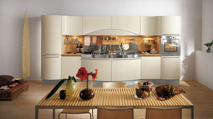 Дизайн кухні вітальні сучасні ідеї 2016-2017 (77 фото)
