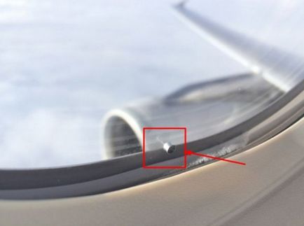 Ce este această gaură mică într-un avion, în porthole sursa unei bune dispoziții