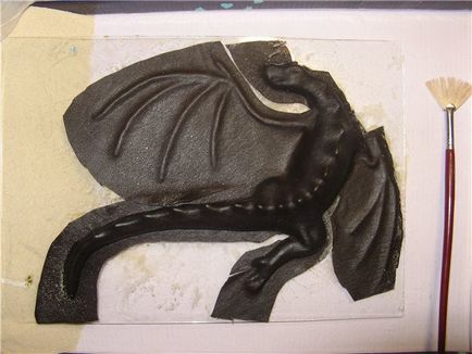 Дракон зі шкіри - ярмарок майстрів - ручна робота, handmade